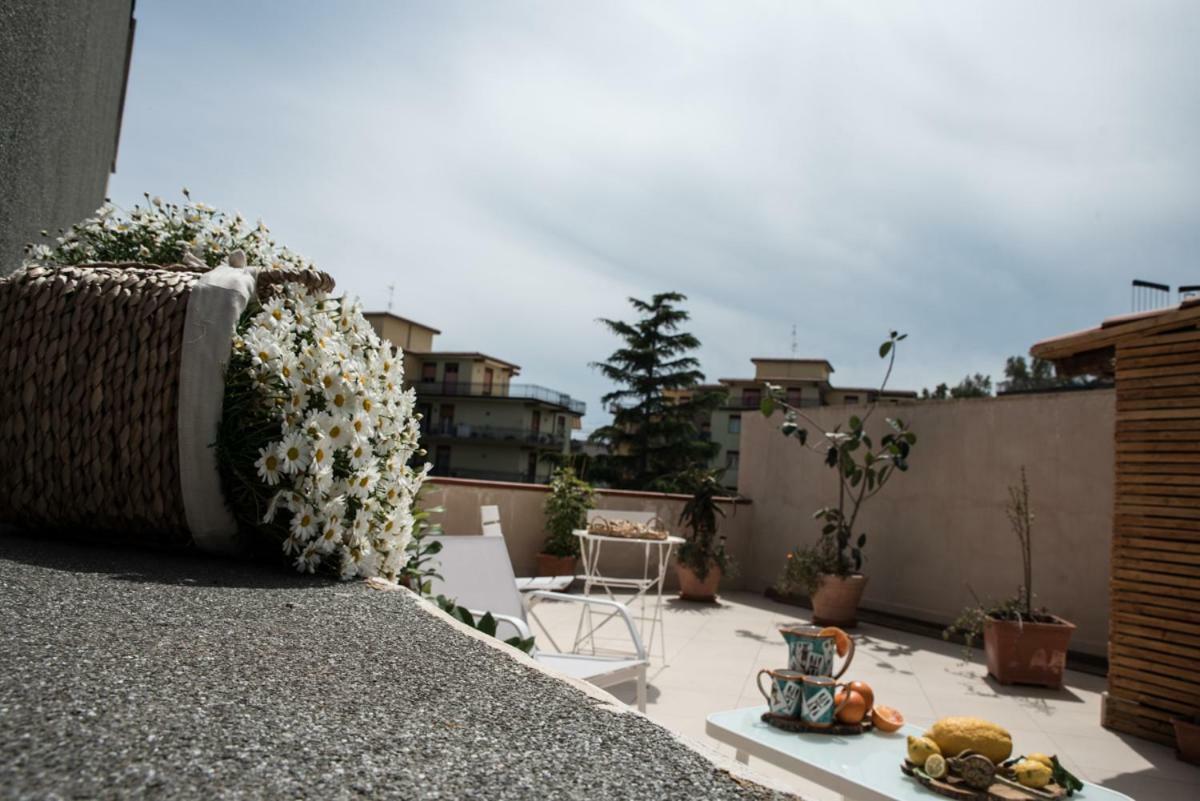 شقة Terrazzo Siciliano ريبوسْتو المظهر الخارجي الصورة