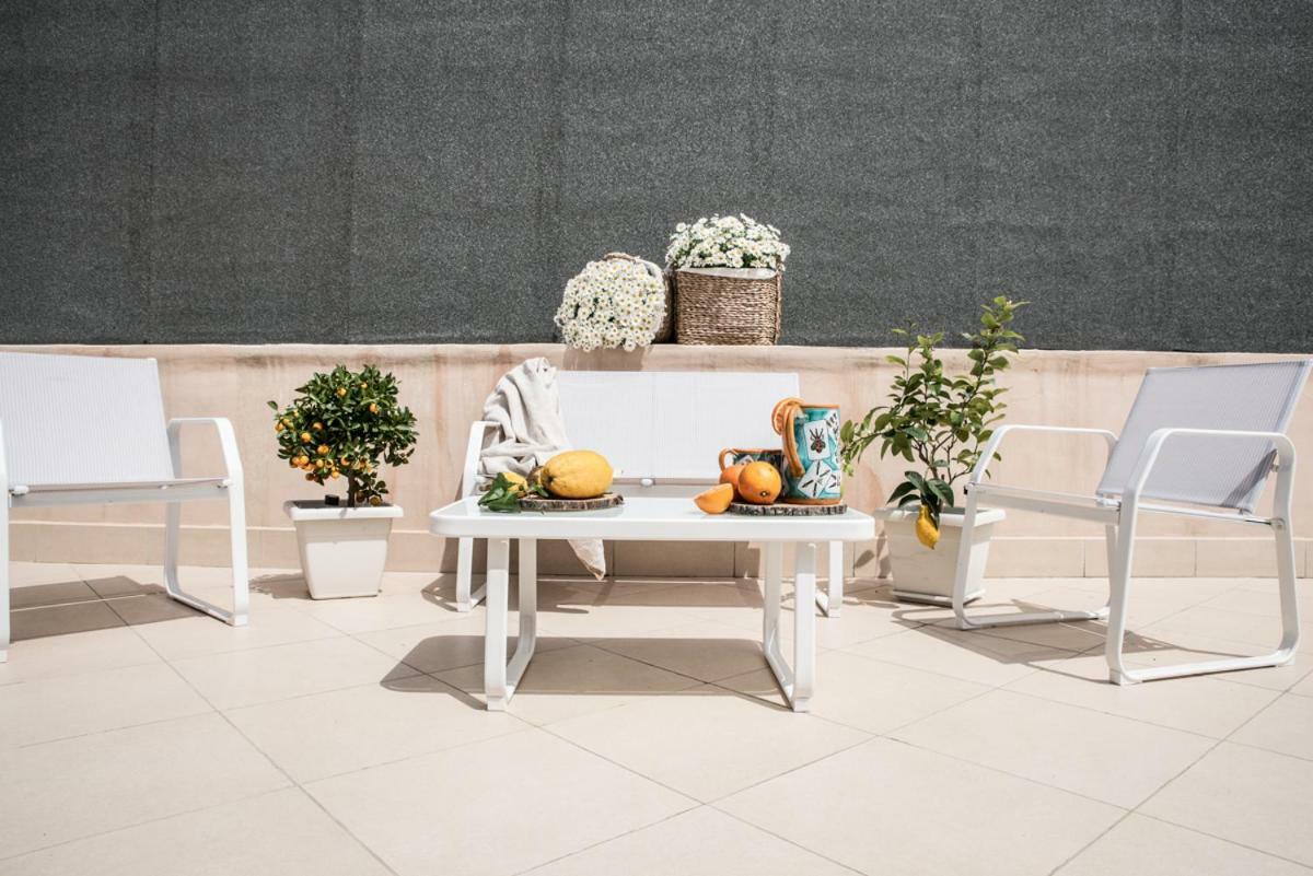 شقة Terrazzo Siciliano ريبوسْتو المظهر الخارجي الصورة