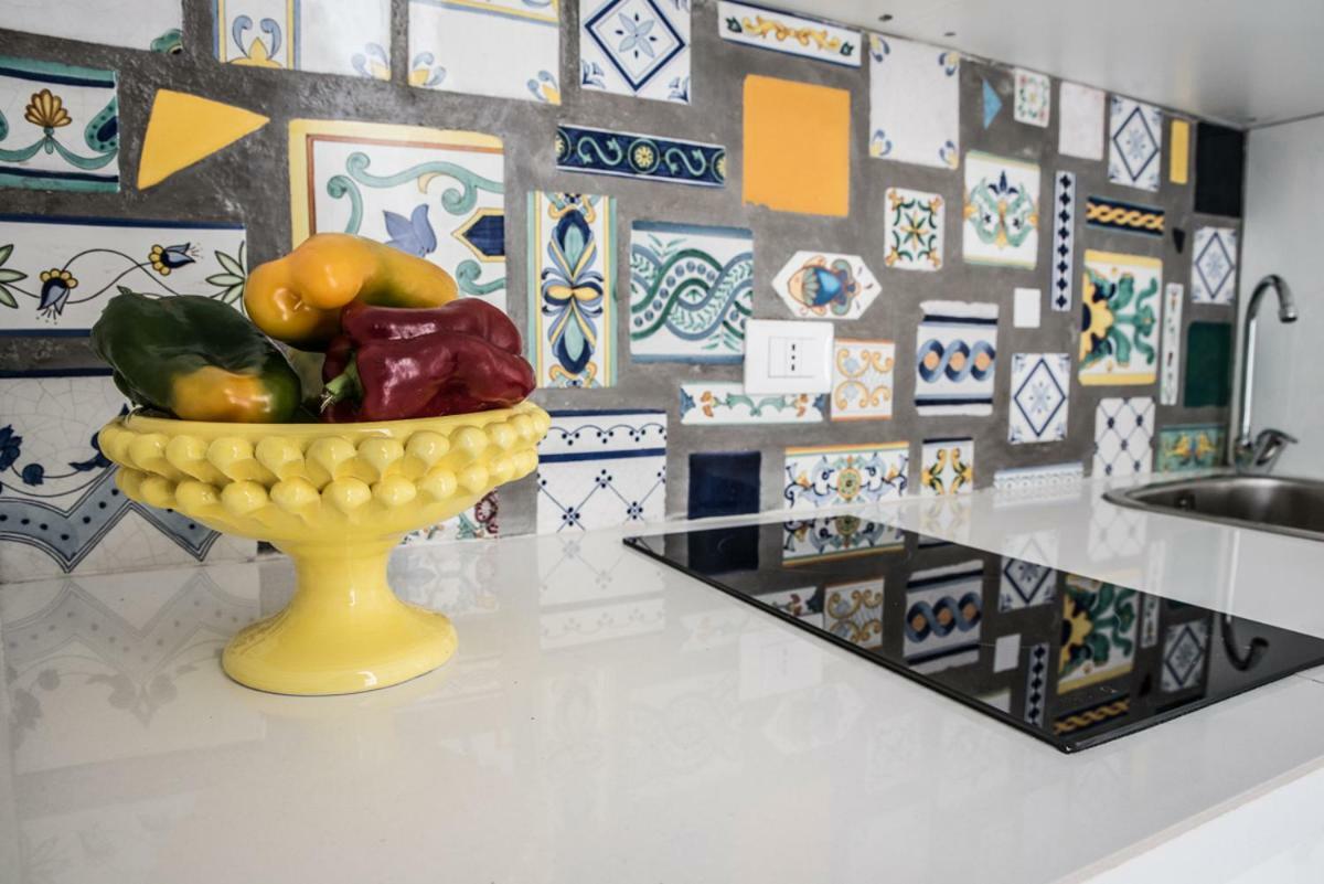 شقة Terrazzo Siciliano ريبوسْتو المظهر الخارجي الصورة